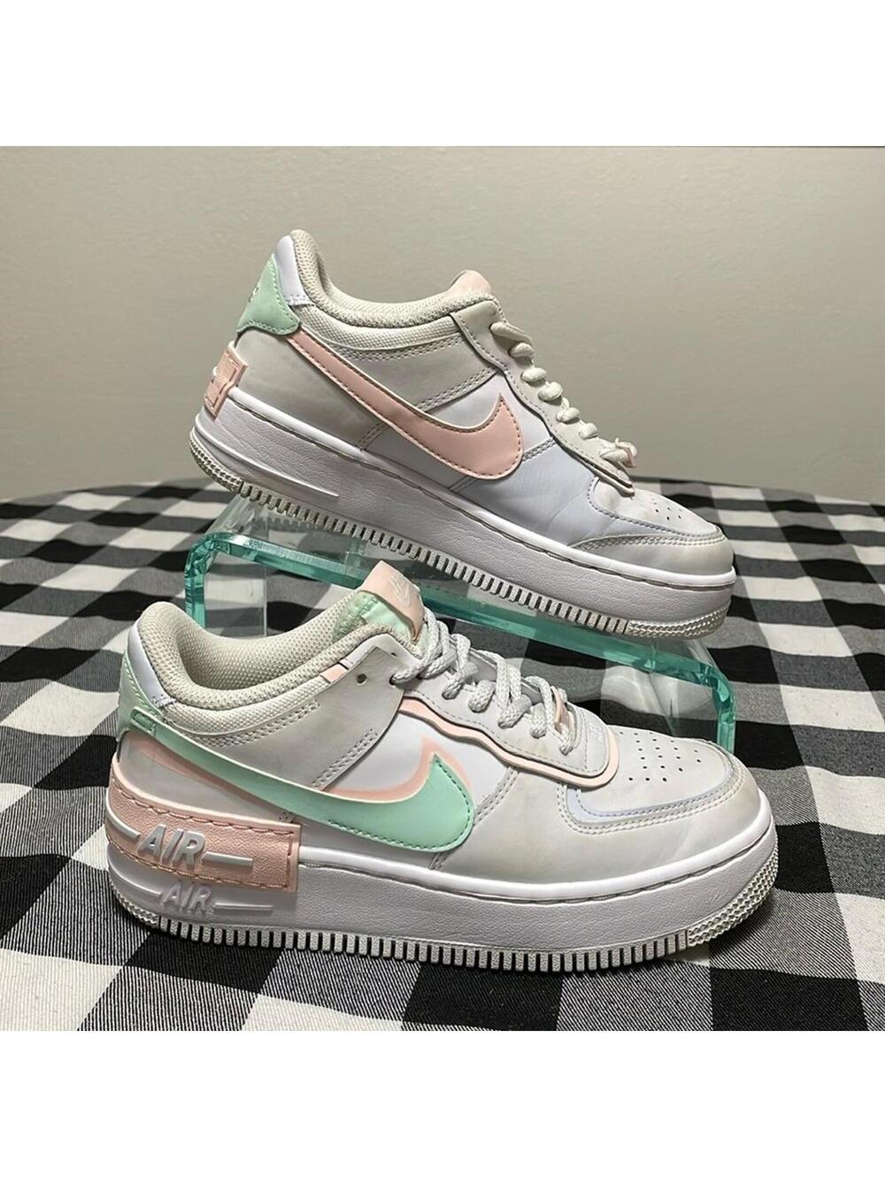 Nike Air Force 1 Shadow 'White Atmosphere Mint' Shoes Sneakers CI0919-117 Size 6